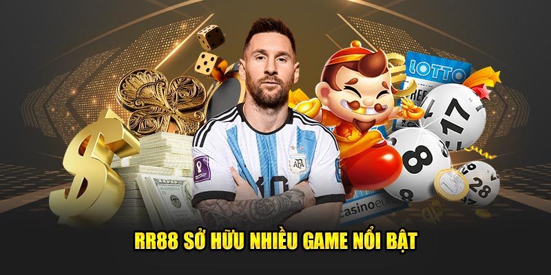 RR88 sở hữu nhiều loại game nổi bật 